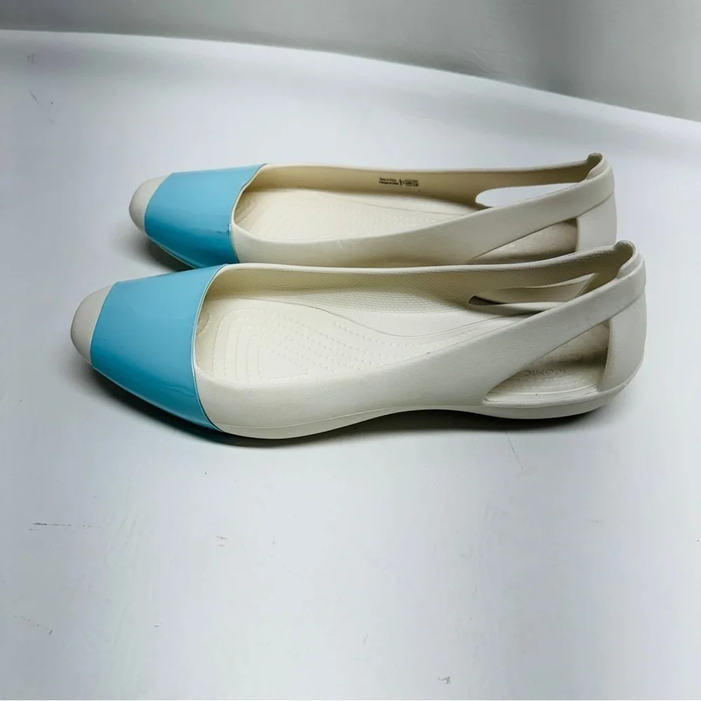 Crocs sienna flats shoes size 10